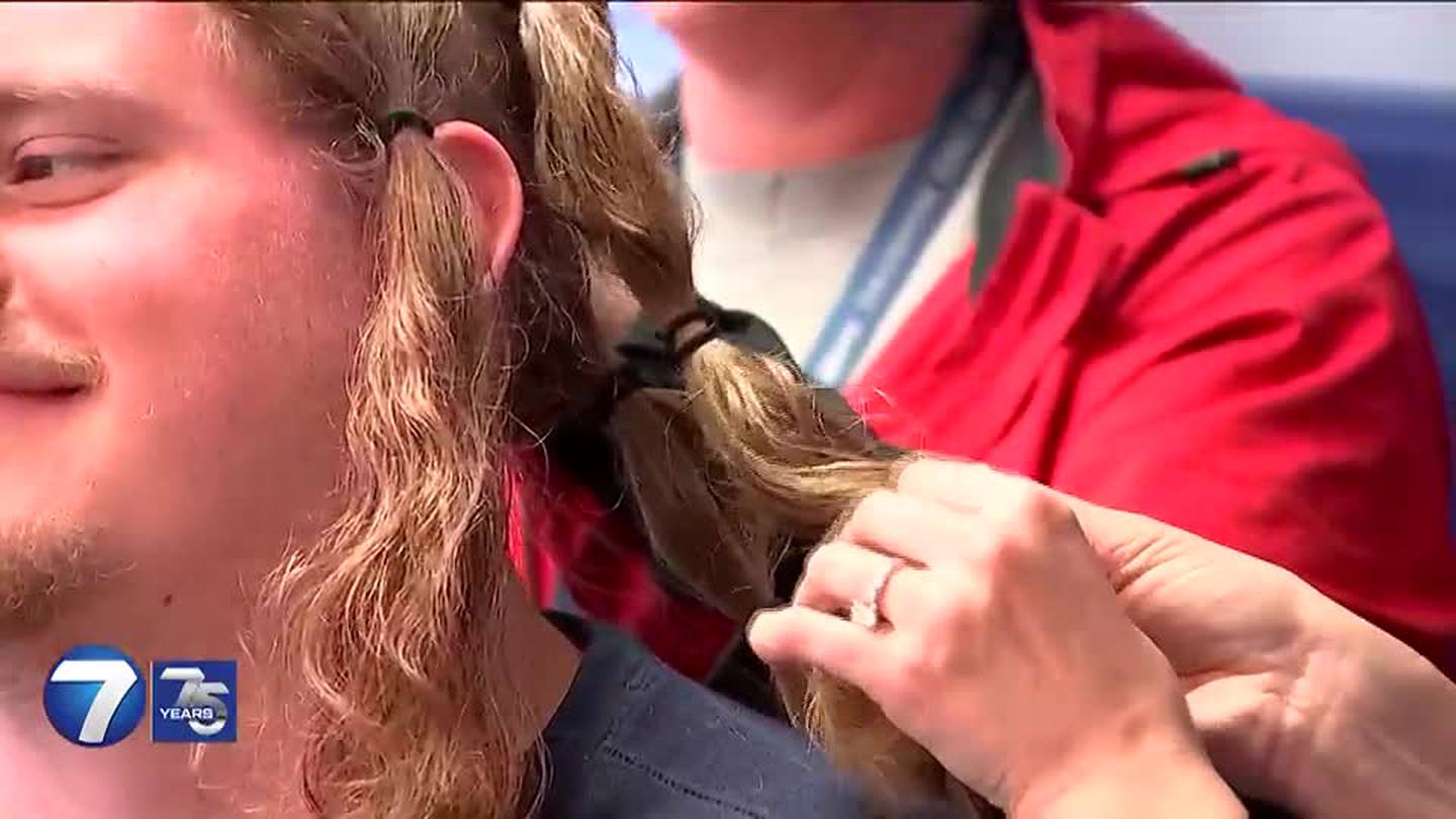 WHIO Radio employee donates hair to help make wigs for sick children  WHIO TV 7 and WHIO Radio [Video]
