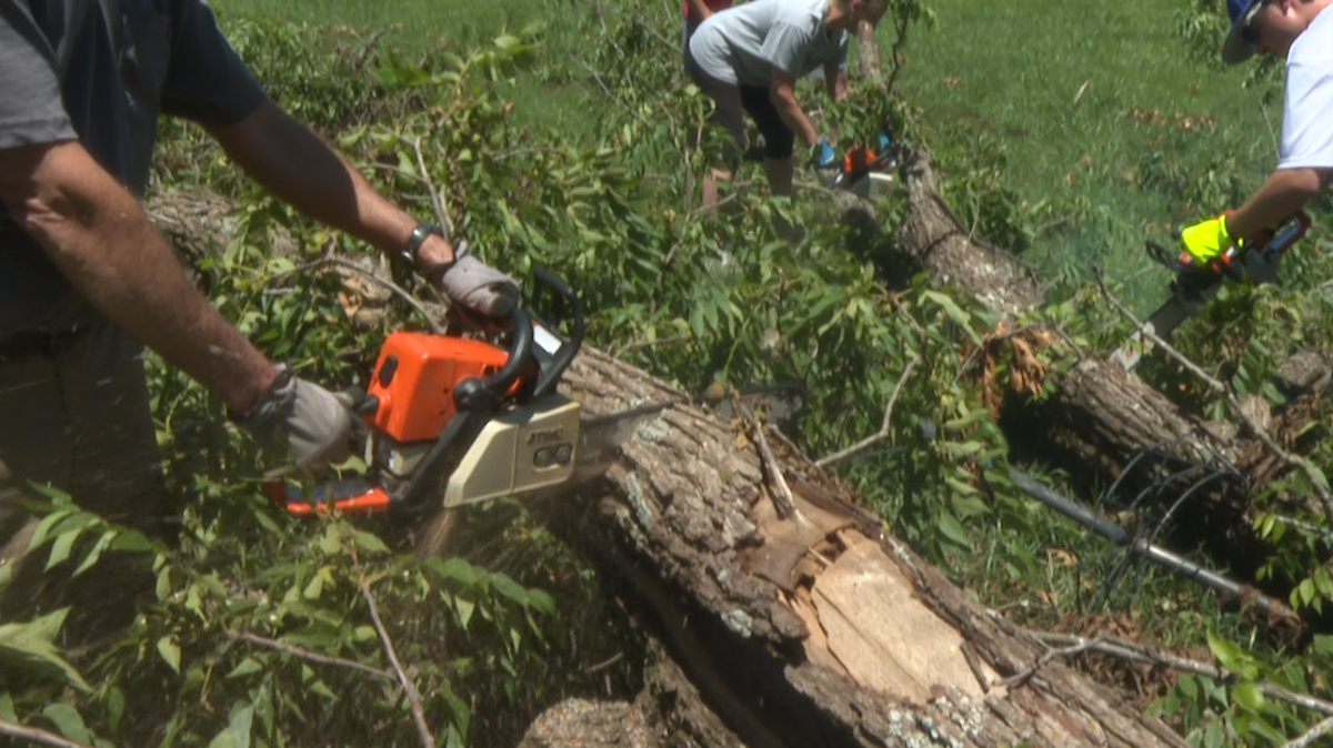 Debris cleanup continues across Benton County [Video]