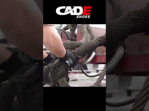 CADE SHOES BOUNCE 2.0-BLACK-This is a lightweight outdoor wind and sandproof high top safety boot. [Video]