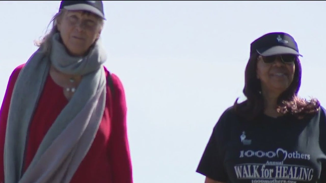 East Bay mothers of murdered children walk for healing [Video]