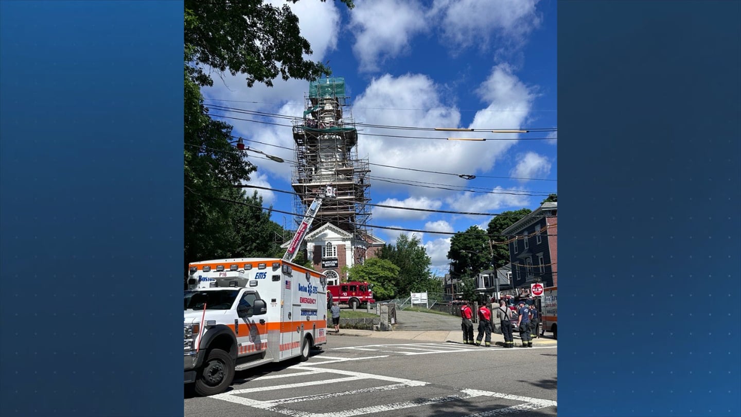 Construction worker hurt after falling in Jamaica Plain  Boston 25 News [Video]