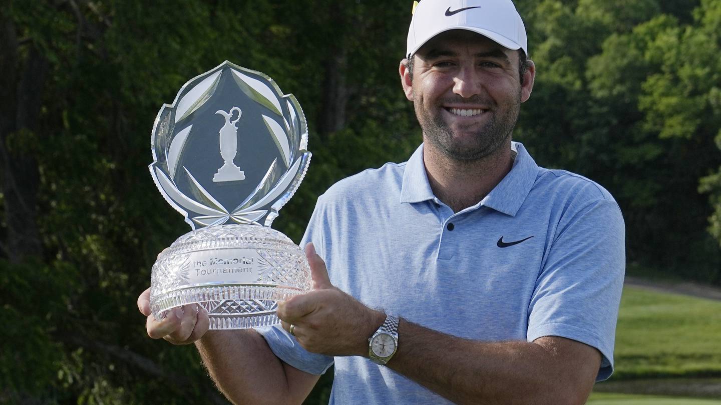 Scheffler holds on to win Memorial for his 5th PGA Tour title of the year  WSOC TV [Video]