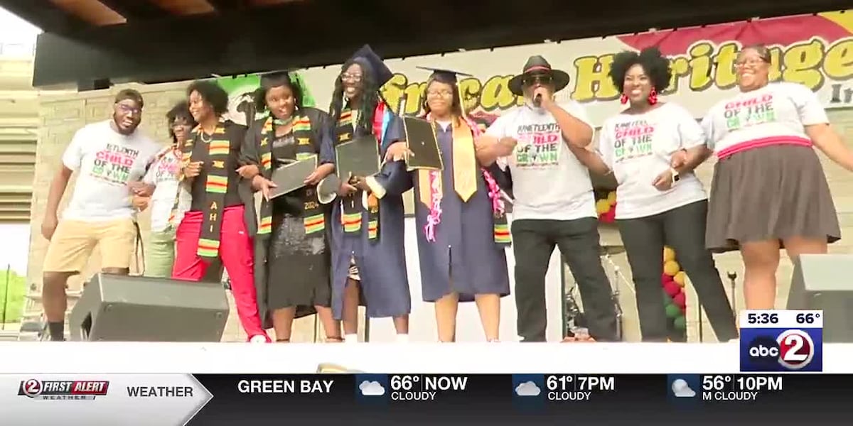 African Heritage Inc. hosts celebration ahead of Juneteenth, recognizes black students [Video]