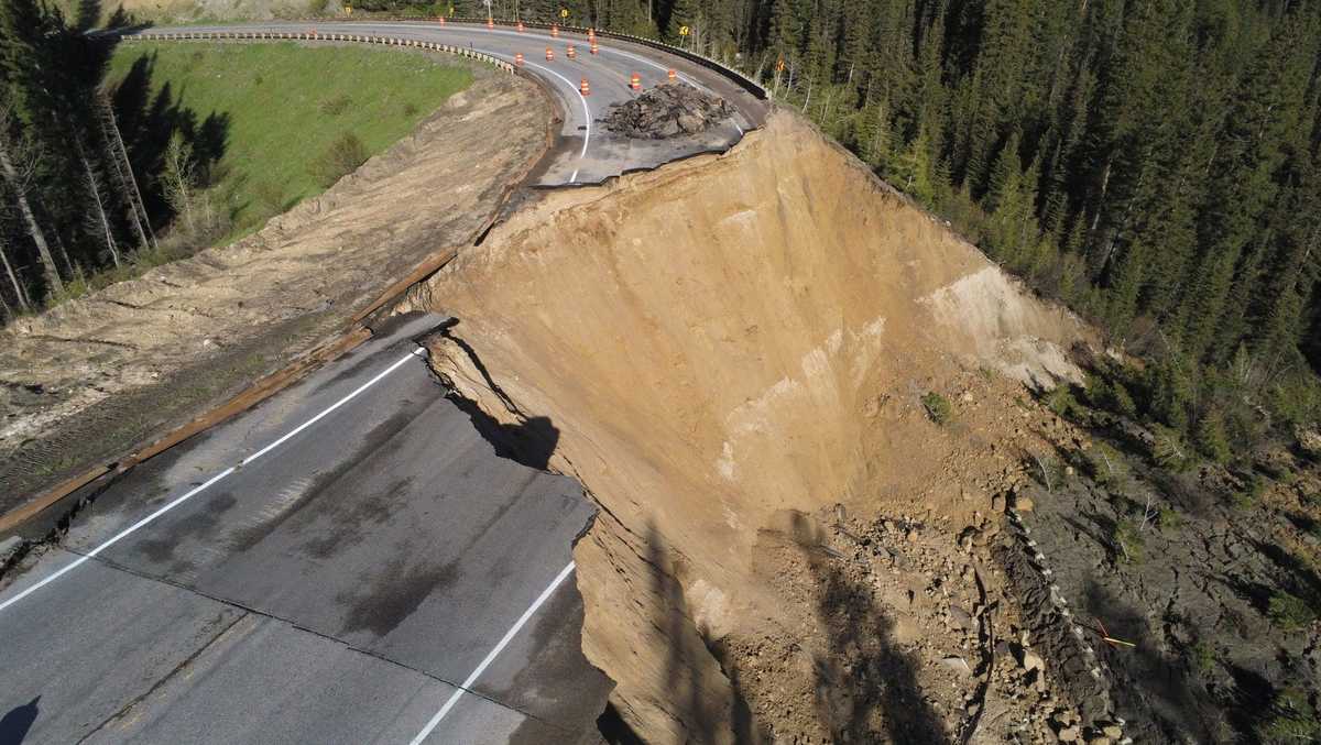 Landslide closes critical mountain highway between Wyoming, Idaho [Video]
