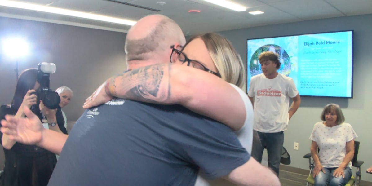 Local family meets the man who received their loved ones heart after organ donation [Video]