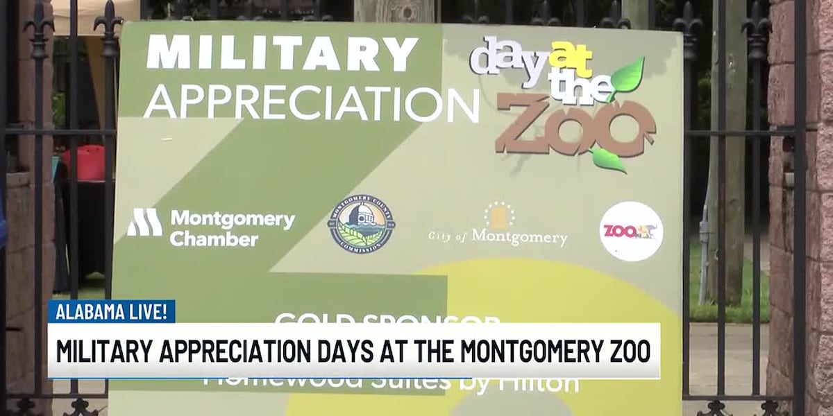 Montgomery Zoo hosting Military Appreciation Days [Video]