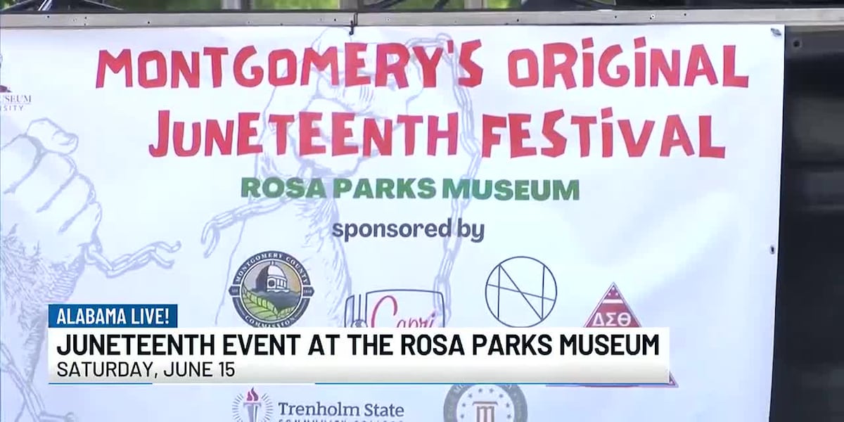 Rosa Parks Museum hosting Juneteenth event Saturday [Video]