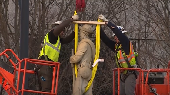 Confederate statue removed from downtown Winston-Salem headed to Valor Park in Denton [Video]