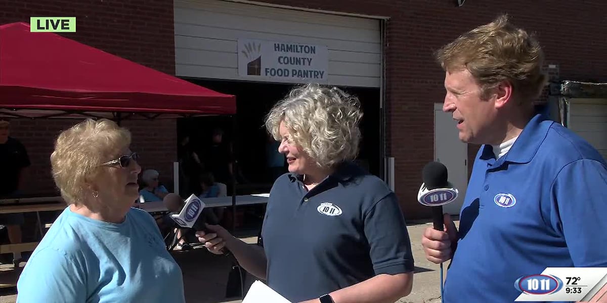 10/11 Can Care-A-Van: Community shows support for Hamilton County Food Pantry [Video]