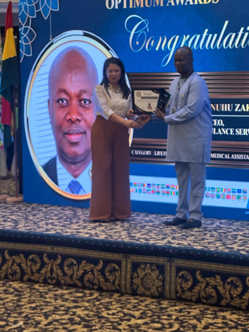 National Ambulance Service CEO honoured at African Public Service [Video]