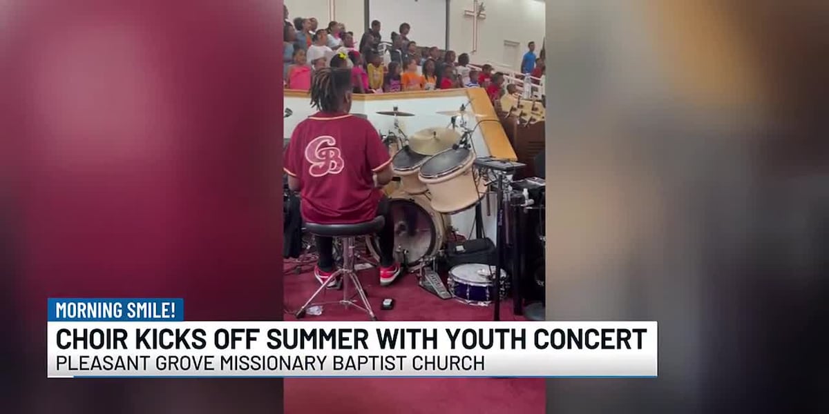 Morning Smile: Choir kicks of summer with youth concert [Video]