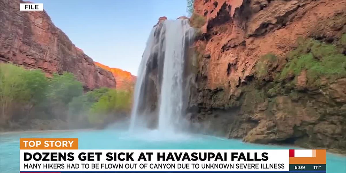 Dozens sickened with ‘unknown’ illness at Havasupai Falls [Video]