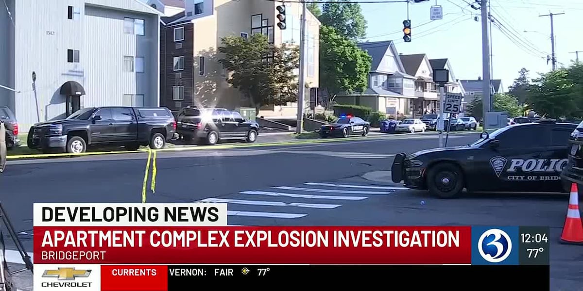 State, federal officials investigating explosion in Bridgeport apartment [Video]