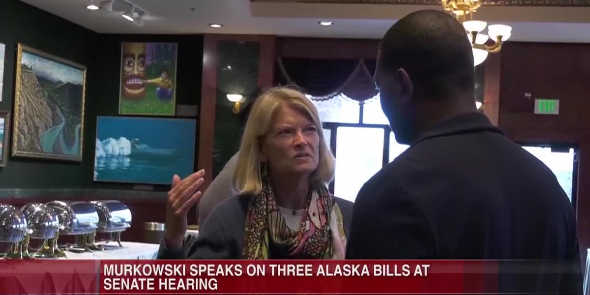 Murkowski speaks on several Alaska bills at the Senate Energy Hearing [Video]