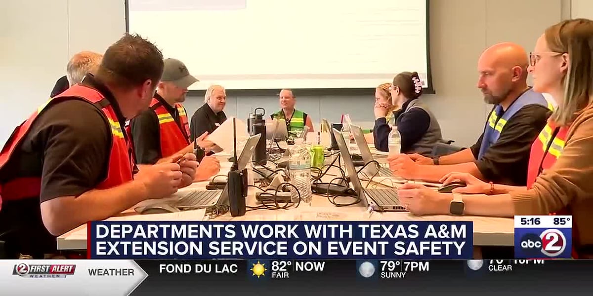 Local authorities work with Texas A&M extension service on event safety [Video]