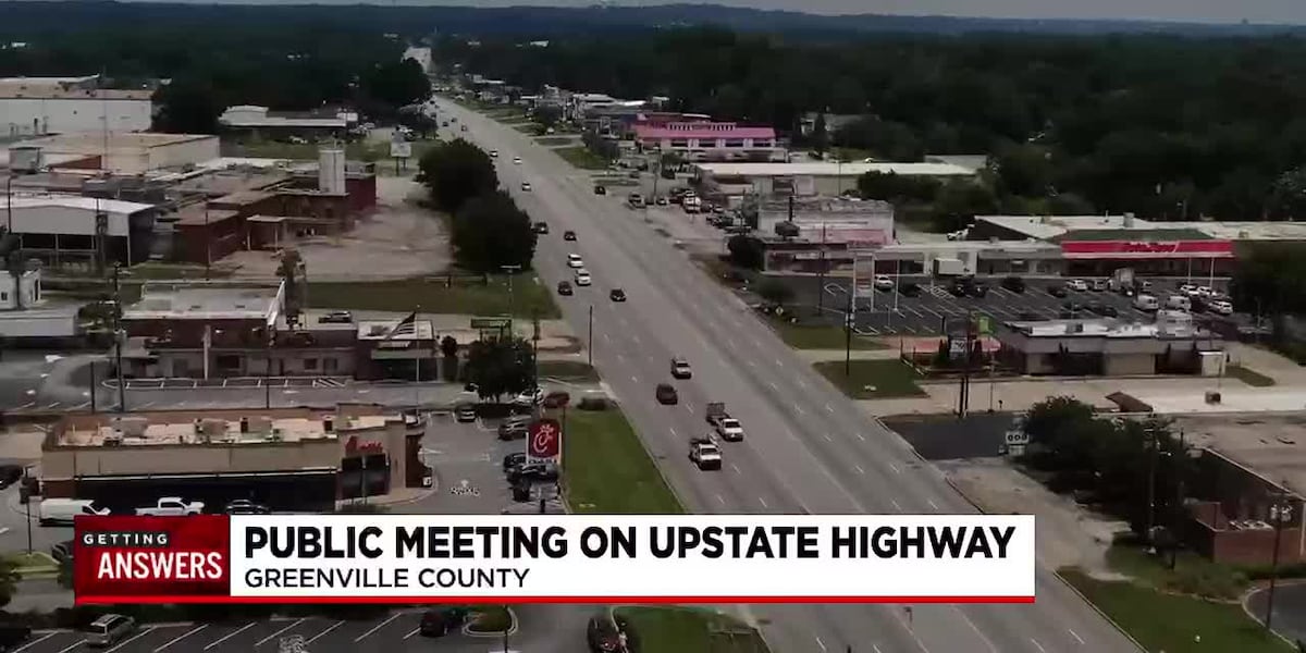 Major project planned for high crash corridor in Greenville Co. [Video]