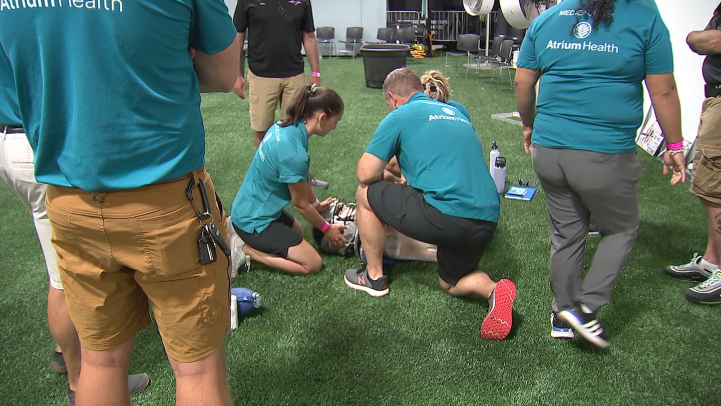 Atrium Health athletic trainers, EMTs get Panthers staff training  WSOC TV [Video]