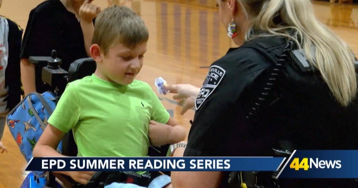 Evansville Police launch Summer Reading Series to inspire young readers | Video