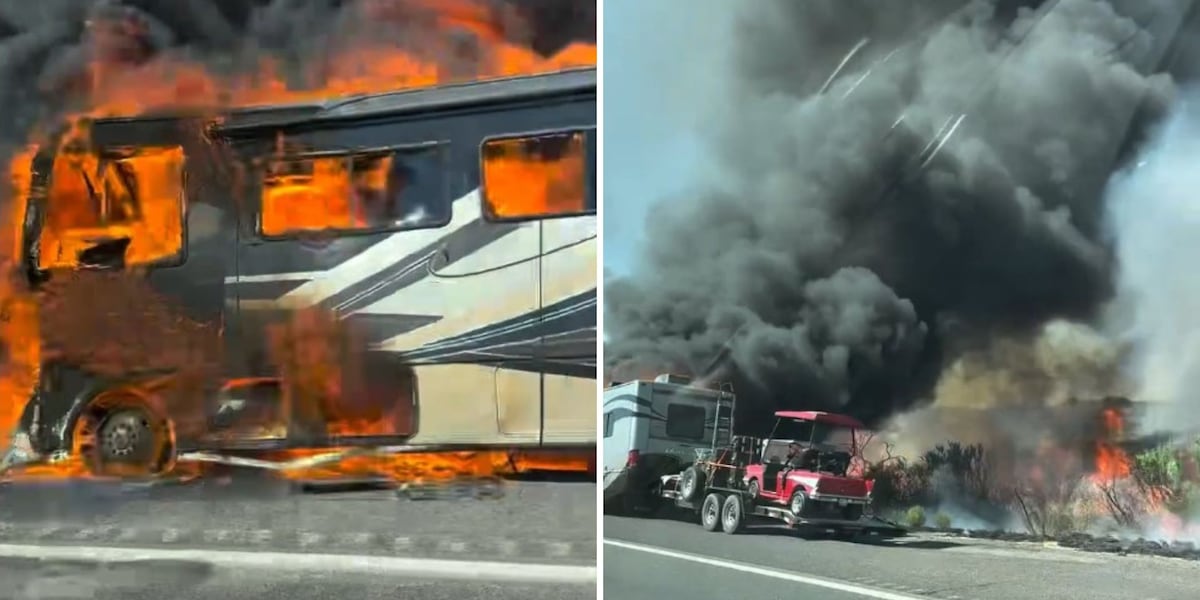 RV fire causes Ironwood Fire, I-17 back open near Cordes Lakes [Video]