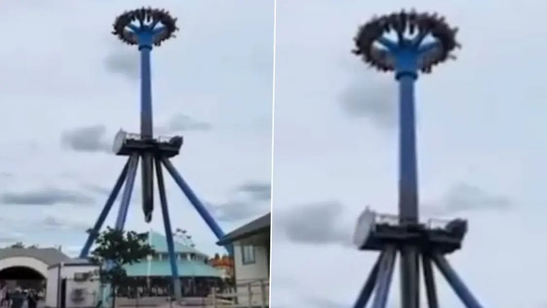 Heart-Stopping Malfunction at Portland’s Oaks Amusement Park, USA: 30 Riders Left Dangling Upside Down [Video]