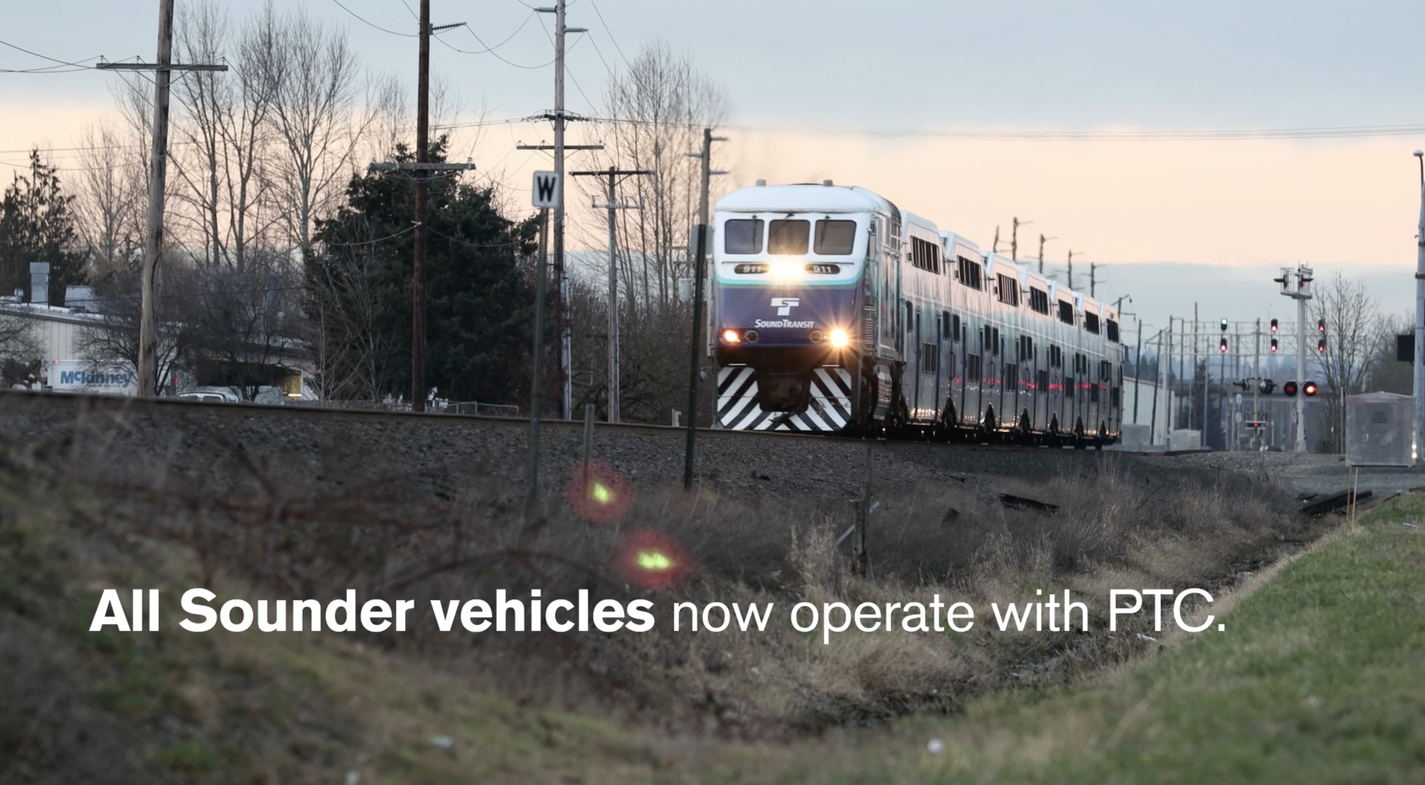 Positive Train Control Fully Activated on Sounder Corridors [Video]