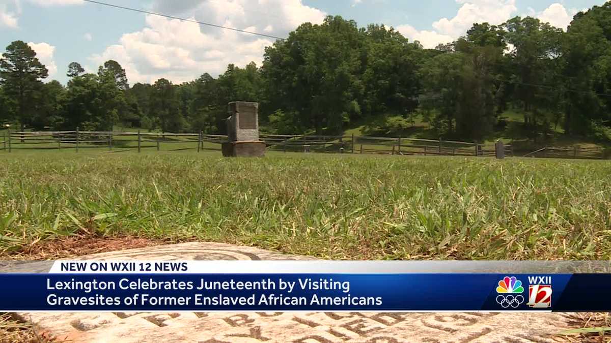 Lexington celebrates Juneteenth by visiting former enslaved African-American gravesites [Video]