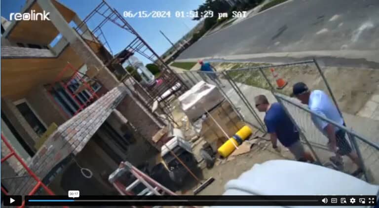 VIDEO: Dangerous Construction Site Intrusion, Pembroke Ave In Margate [Video]