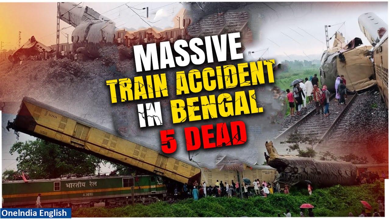 West Bengal Train Accident: 5 Dead in New [Video]
