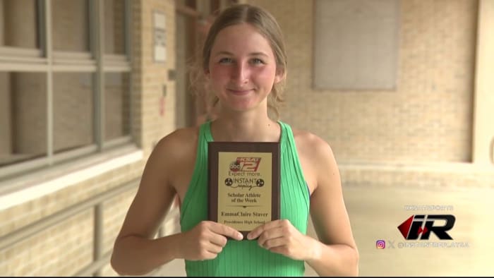Scholar Athlete of the Week: EmmaClaire Staver, Providence Catholic School [Video]