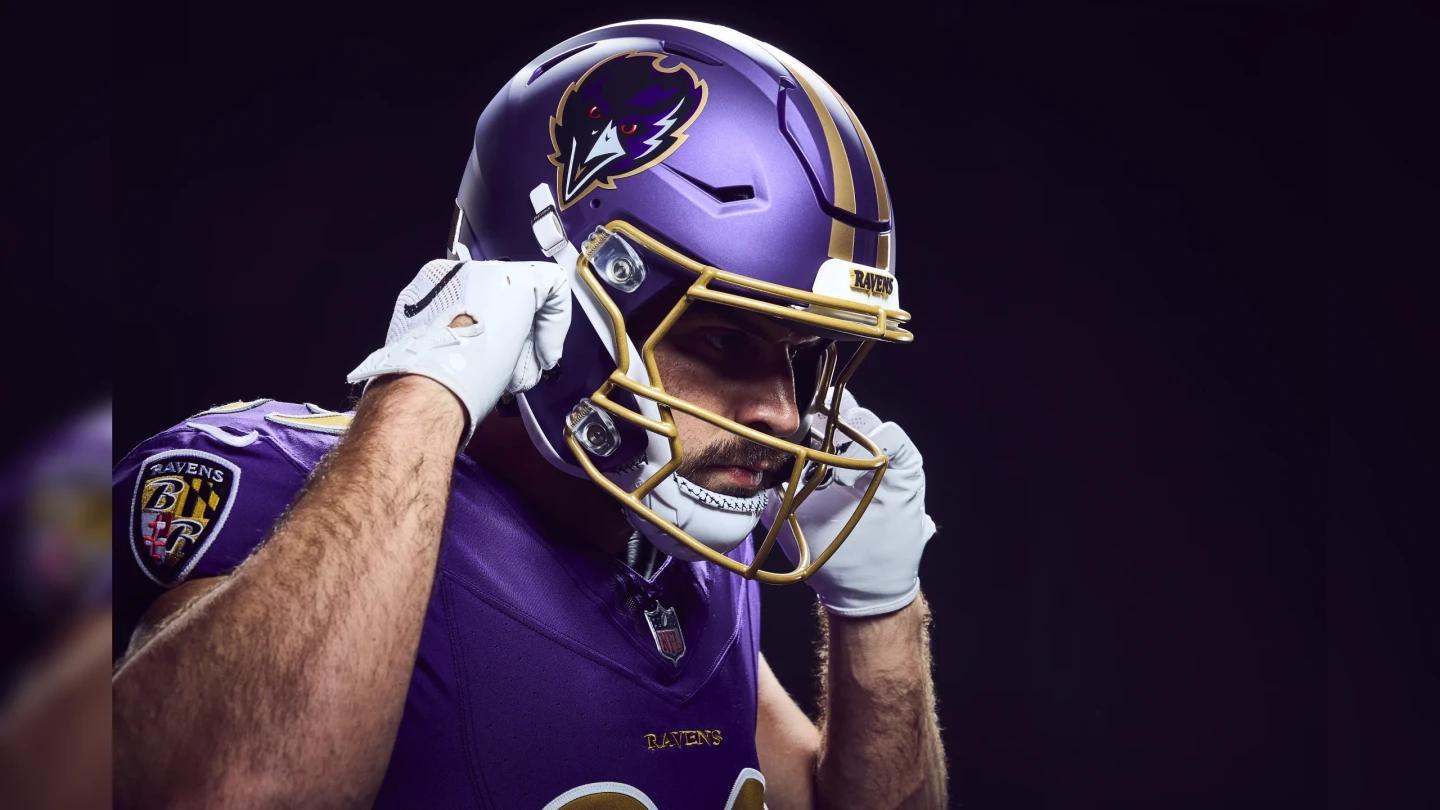 Ravens reveal new alternate purple helmet [Video]