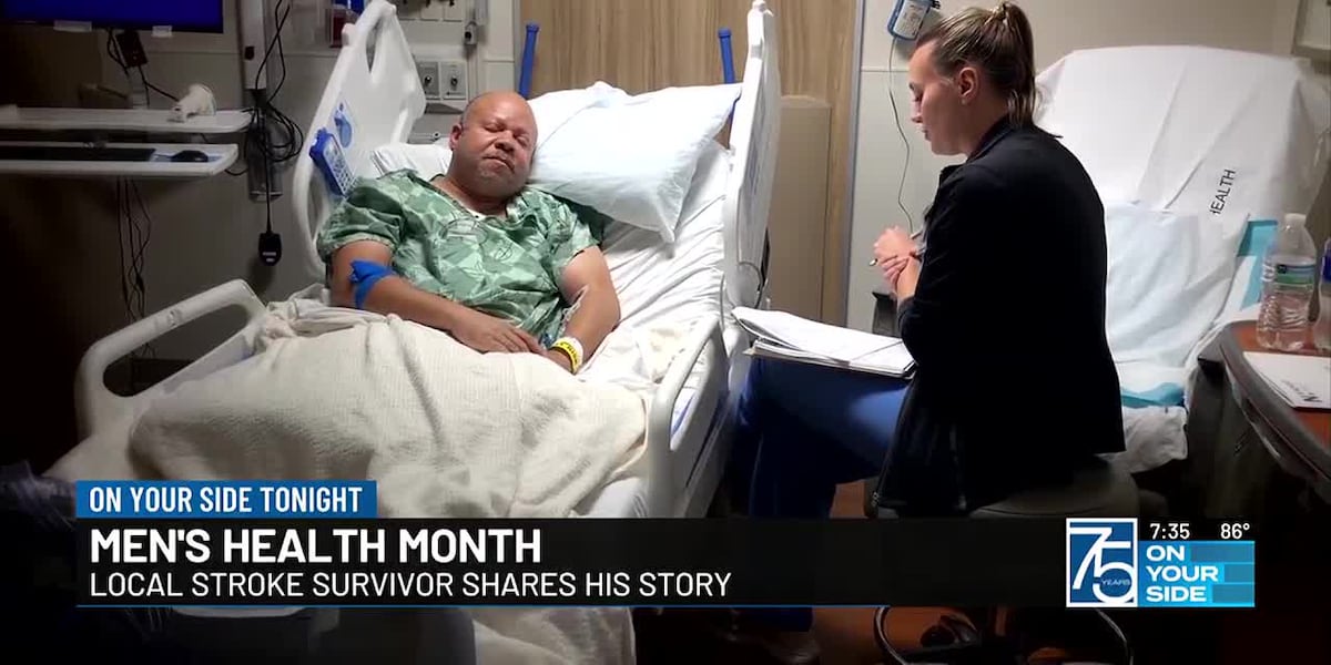 Men’s Health Month, local stroke survivor shares his story [Video]