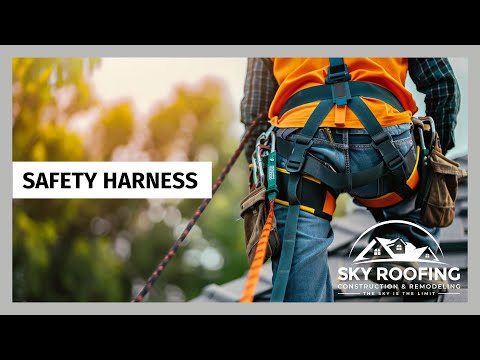 Safety Harness – Sky Roofing Construction & Remodeling – Call (210) 942-9797 [Video]