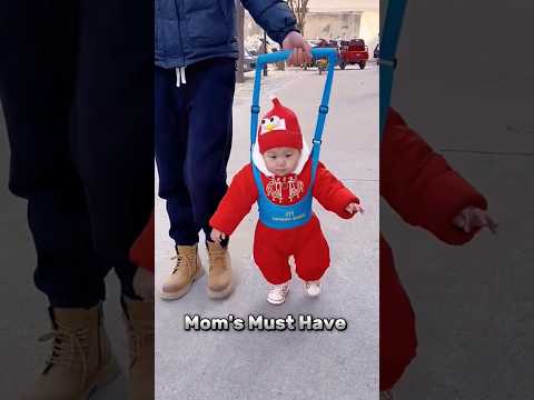 Baby Walking Belt Safety Walking Learning Helper😍👼 [Video]