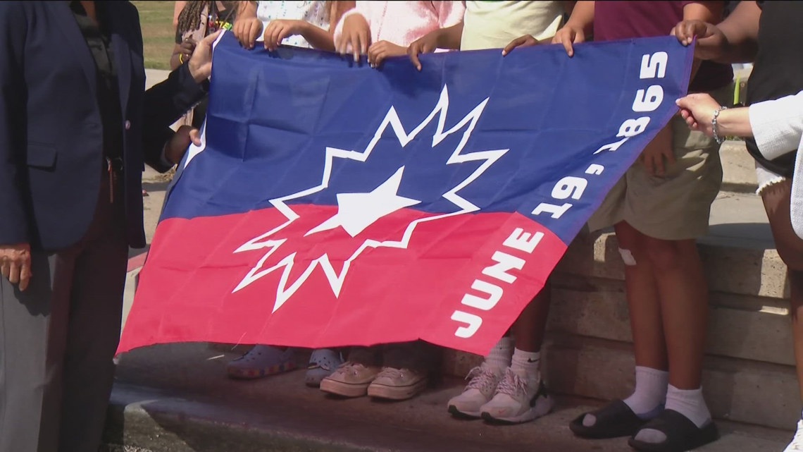 Juneteenth flags across San Diego County [Video]