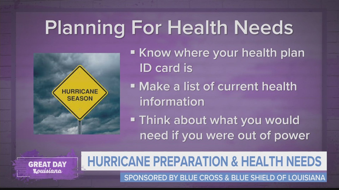 Health Related Preparedness During Hurricane Season [Video]