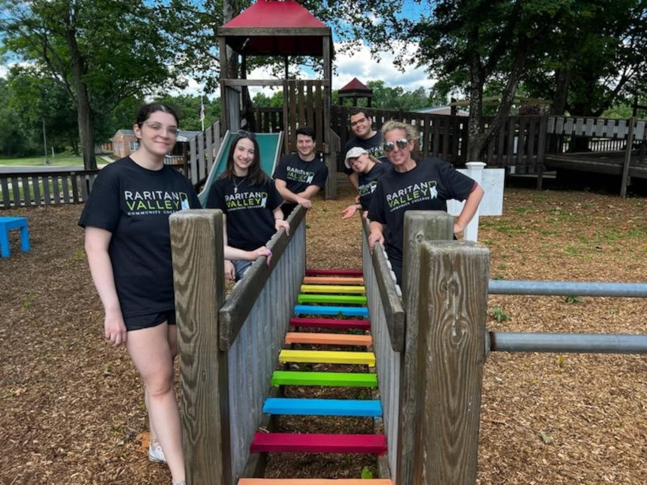 Community college student association renovates inclusive playground [Video]