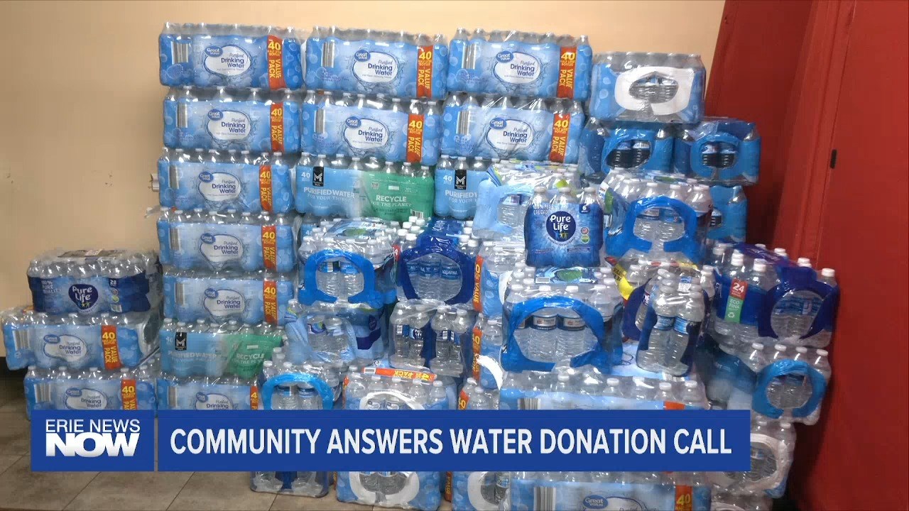 Community Answers Water Donation Call from Community of Caring – Erie News Now [Video]