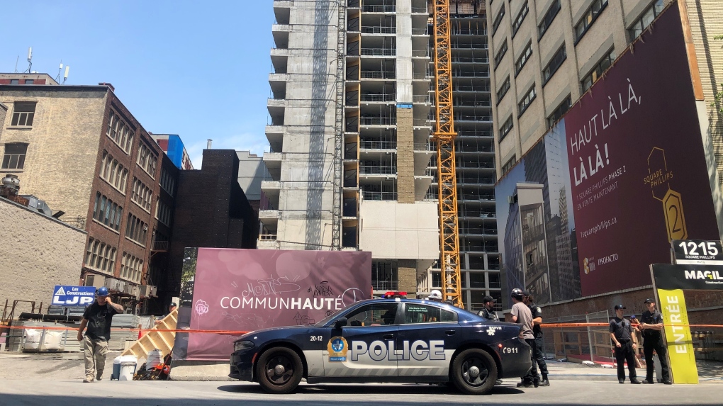 Construction worker dies after falling from structure in downtown Montreal [Video]