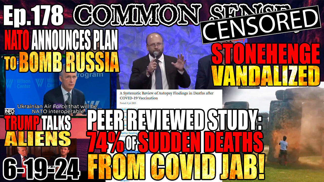 Ep.178 PEER REVIEWED STUDY: 74% OF SUDDEN DEATHS [Video]