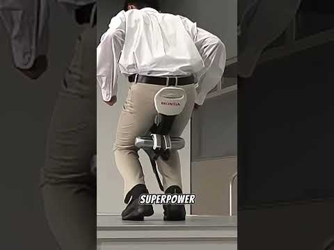 Become a Superhuman! This Honda Device Makes Walking and Climbing Stairs Effortless!  [Video]