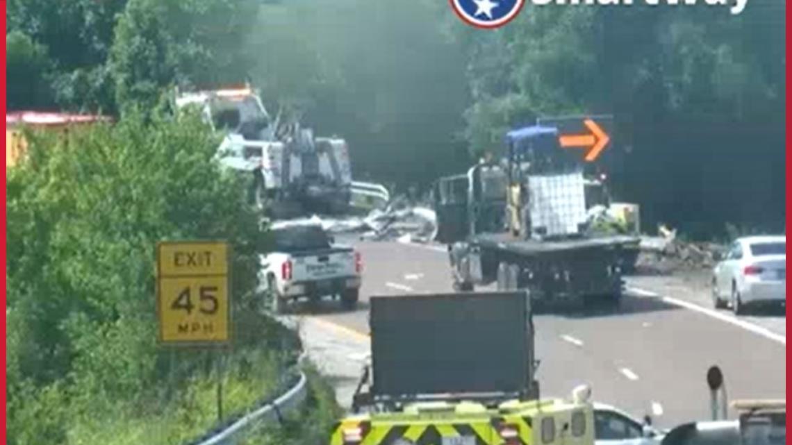 MPD: Semi truck crashes on I-240 ramp near I-55 [Video]