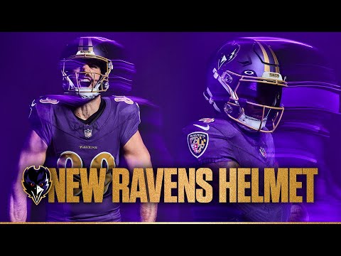 Baltimore Ravens Reveal New Alternate Helmet [Video]