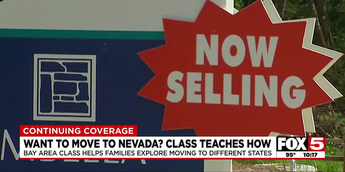 Want to move to Nevada? California-based class teaches how [Video]