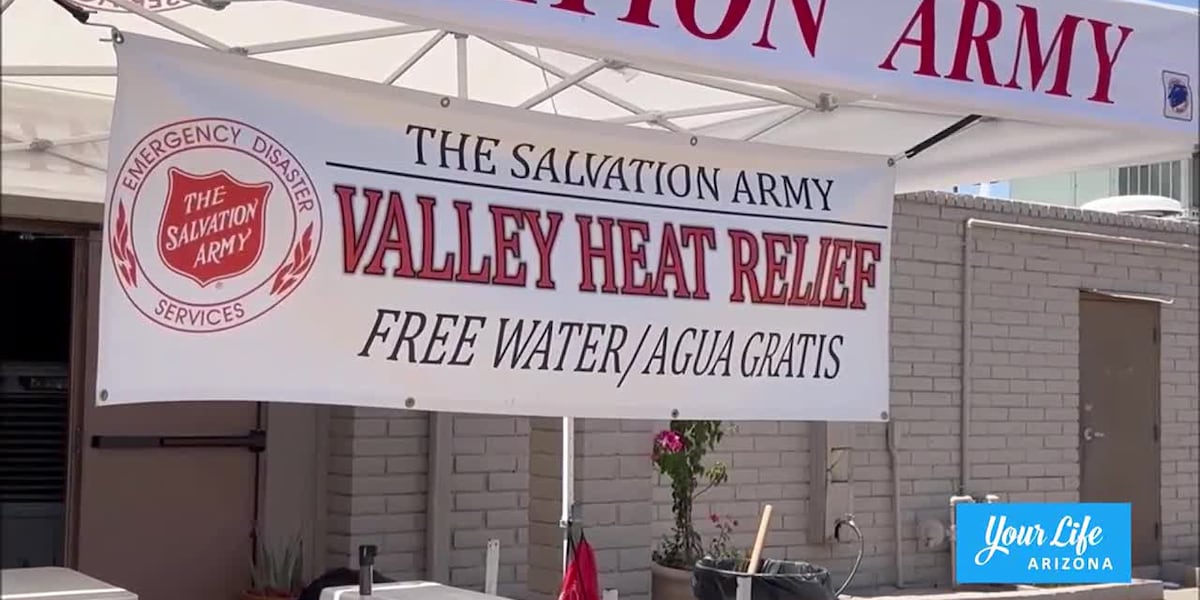 Salvation Army saves lives during Phoenixs brutal summer heat. You can help. [Video]
