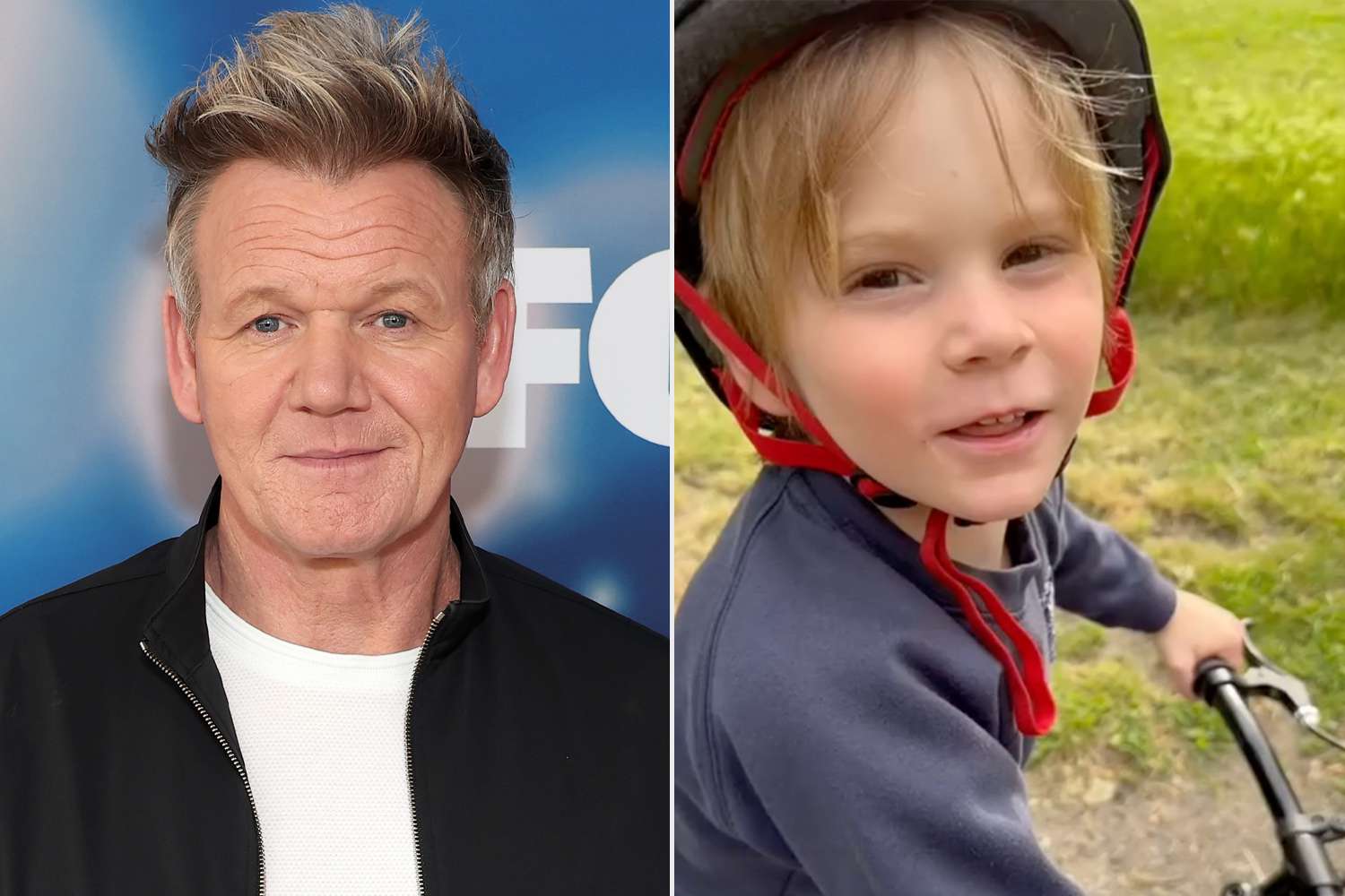 Gordon Ramsay Says Hes On the Mend’ After Biking Accident and Shares Video of Son Oscar, 5, Wearing Helmet