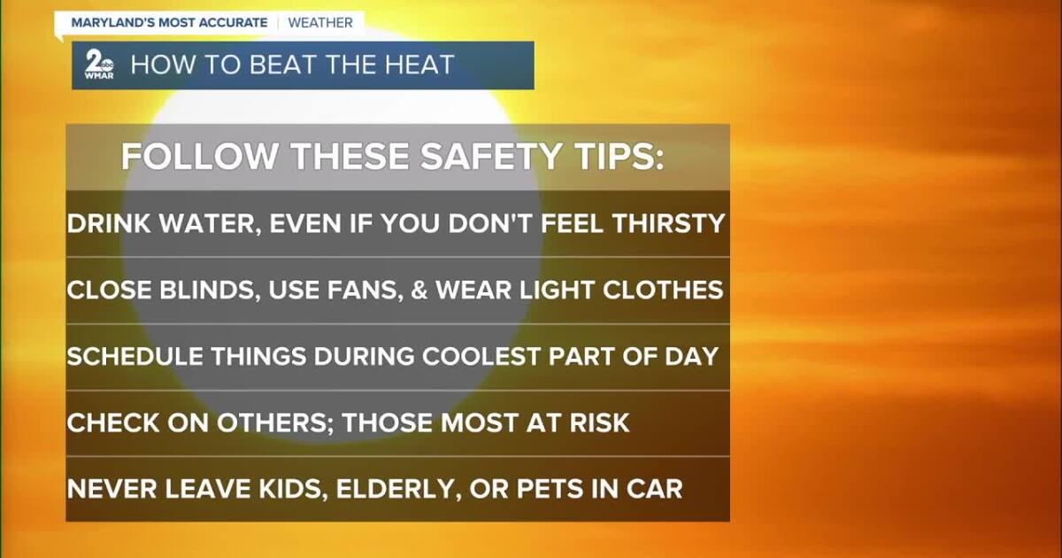 Some things to keep in mind as the summer heat hits home [Video]