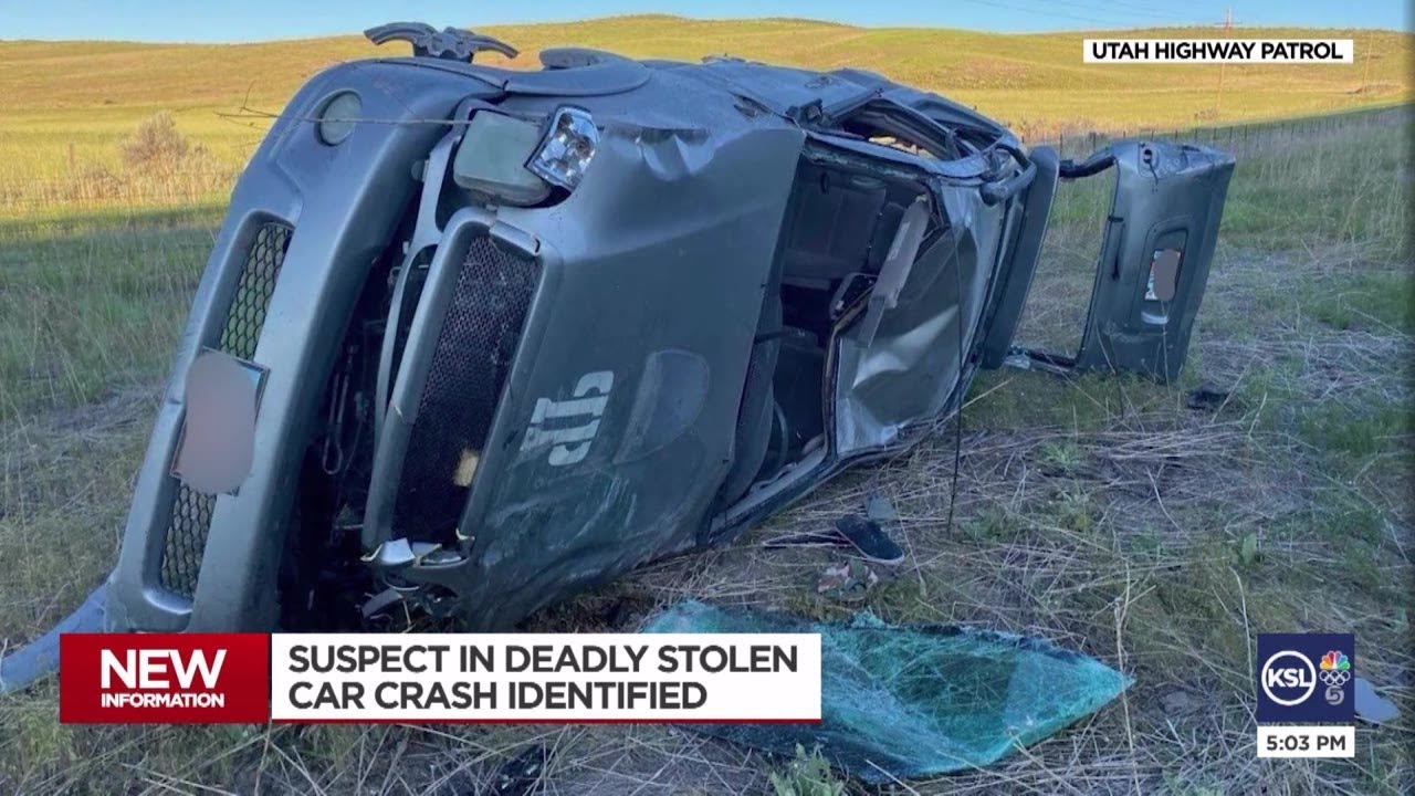 Video: Suspect of a stolen car found dead after a rollover crash in Box Elder County [Video]