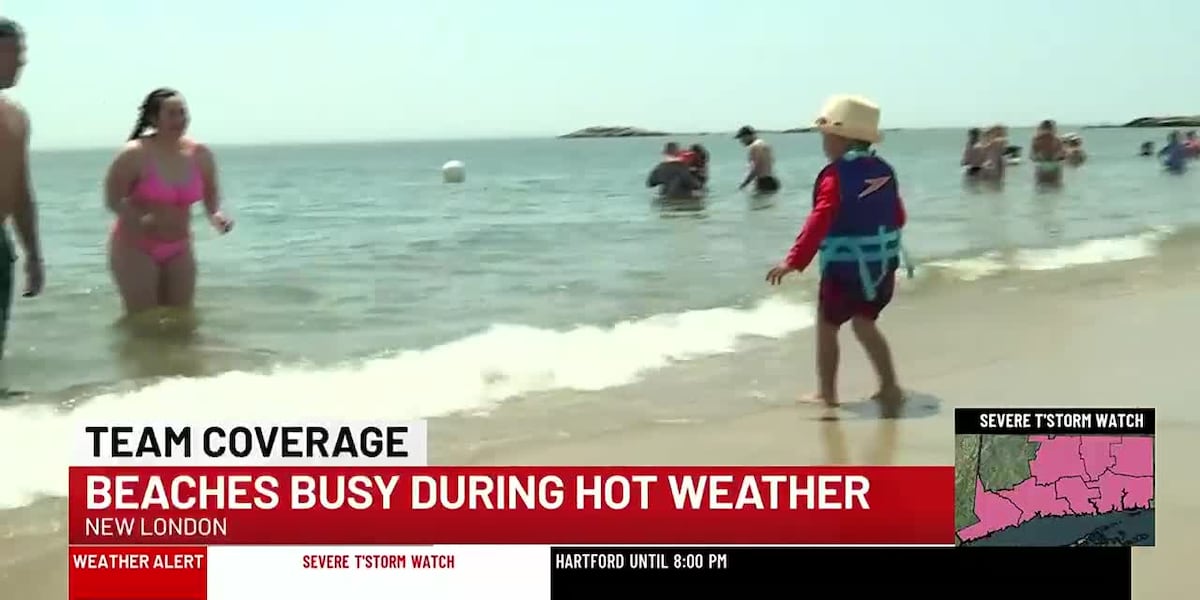 Staying safe at the beach during summer heat [Video]