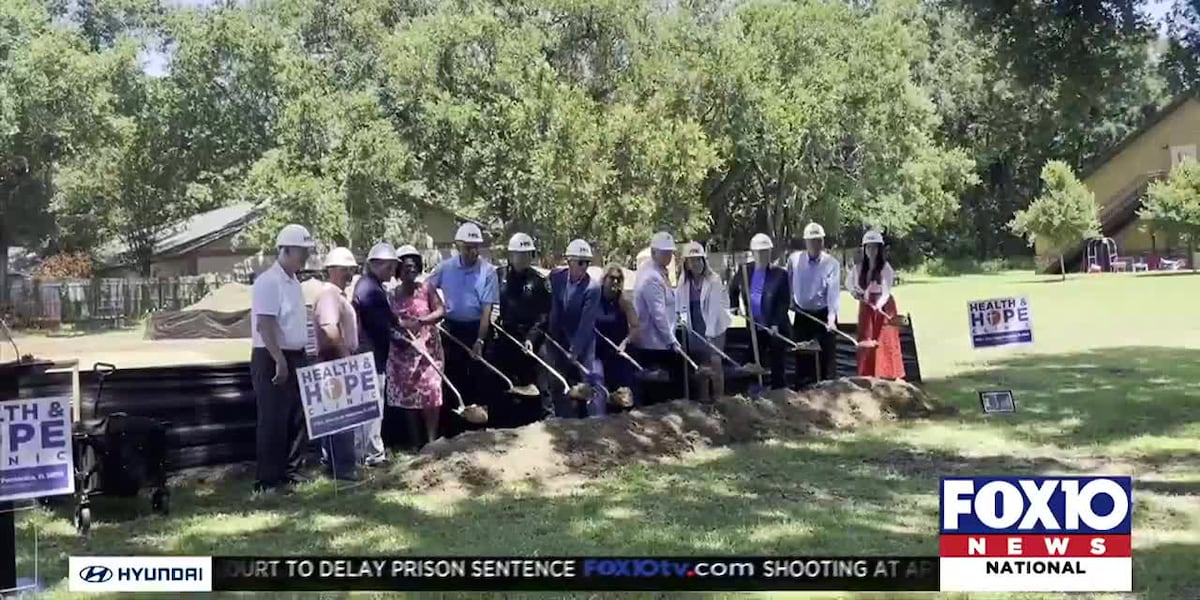 Health and Hope Clinic in Pensacola breaks ground on new wing [Video]
