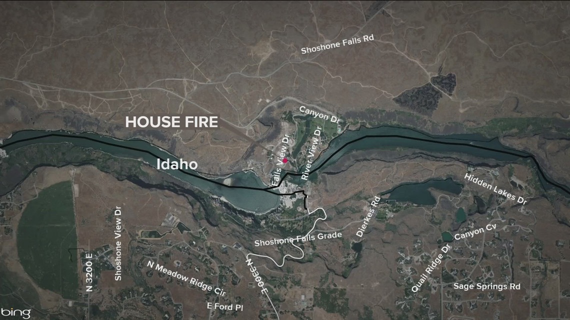 Family displaced after house fire in Snake River Canyon [Video]